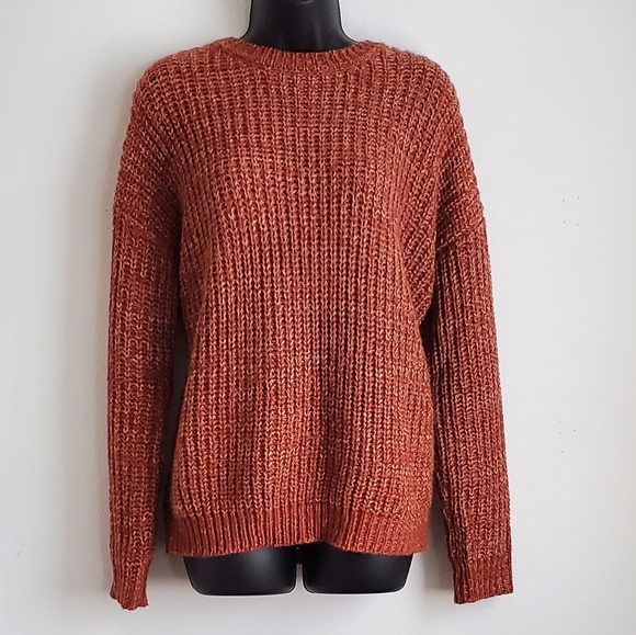 H&M Sweaters - Marled Rust Sweater